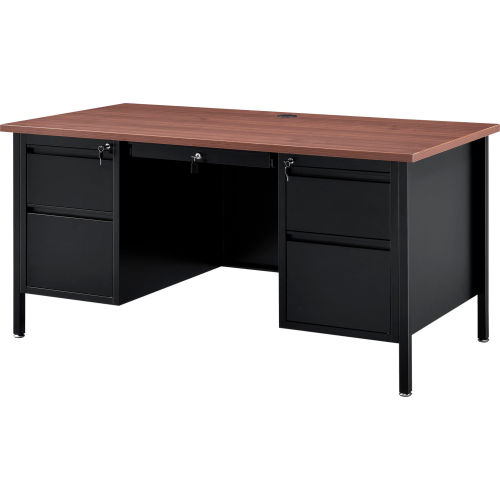 Interion  Steel Teachers Desk, 60