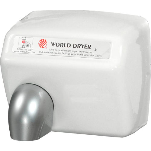 Excel HO-BL 110/120V Hand Dryer Hands On Push Button Surface-Mounted White