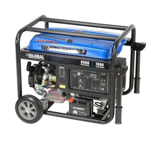 Global Industrial™ Portable Generator W/ Electric/Recoil Start ...