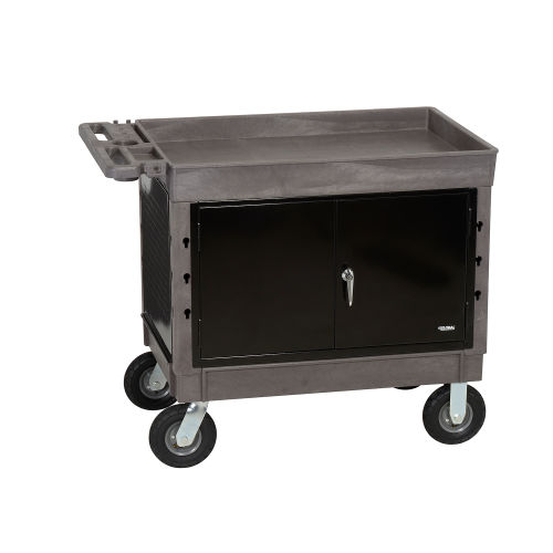 Global Industrial™ Extra Strength Plastic 2 Tray Shelf Maintenance Cart ...