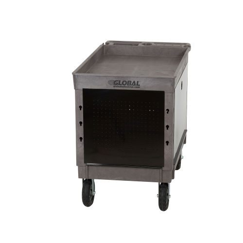 Global Industrial™ Extra Strength Plastic 2 Tray Shelf Maintenance Cart