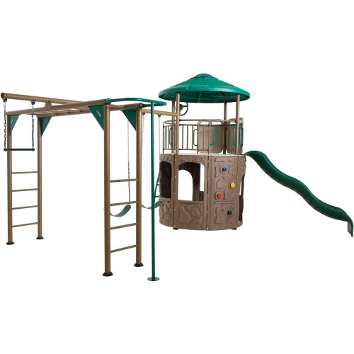 lifetime adventure tower playset