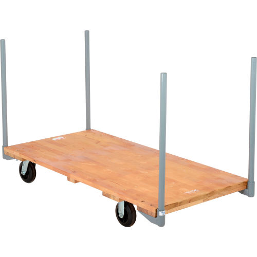 Platform Trucks Wood Stake Handle Hardwood Deck Platform Truck