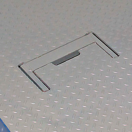 Red Pin Dock Board With 15 000 Pound Capacity 15C6048 Bluff Mfg