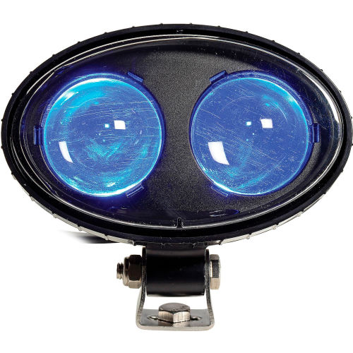 Blue LED Forklift Light Spot TRUCK pedestrian warehouse safety warning 12v 36v