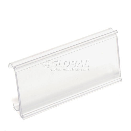 Wire Shelving Accessories & Components Clear Label Holder for Wire