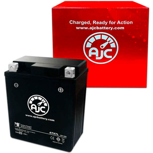 GS-JSB GTX7A-BS Powersports Replacement Battery This is an AJC Brand Replacement