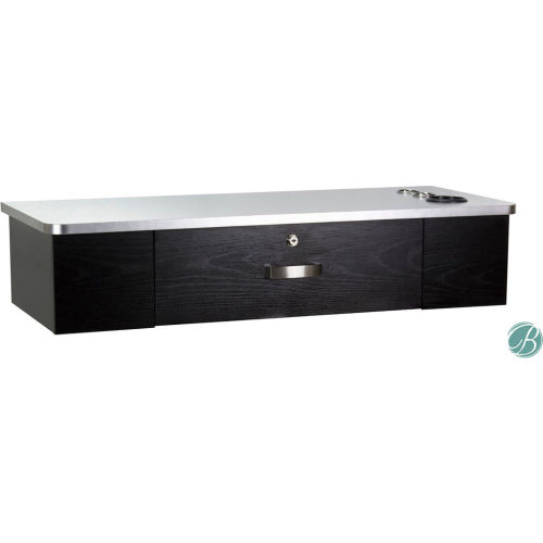 Ayc Group Markison Wall Mount Styling Station Black With Silver Metal Top B2253153 Global Com - Wall Mount Styling Station Wood Ayc Group Markison Wall Mount Styling Station Black With Silver Metal Top B2253153 Global Com - Wall Mount Styling Station Wood