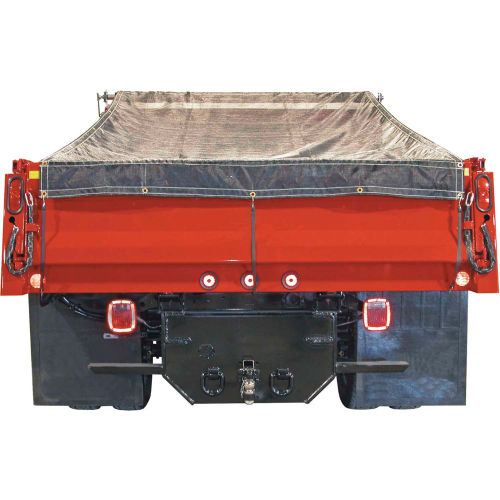 Buyers Products DTR7515S Aluminum Tarp System With Solid Tarp 7-1/2 x 15 Foot 