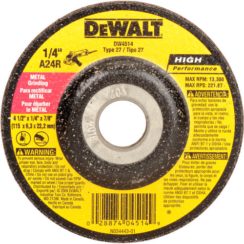 4 1 2 grinding wheel