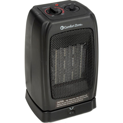 Heaters Portable Electric Comfort Zone 174 Cz448 Oscillating