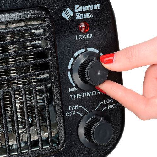 Heaters Portable Electric Comfort Zone 174 Shop Heater Cz250