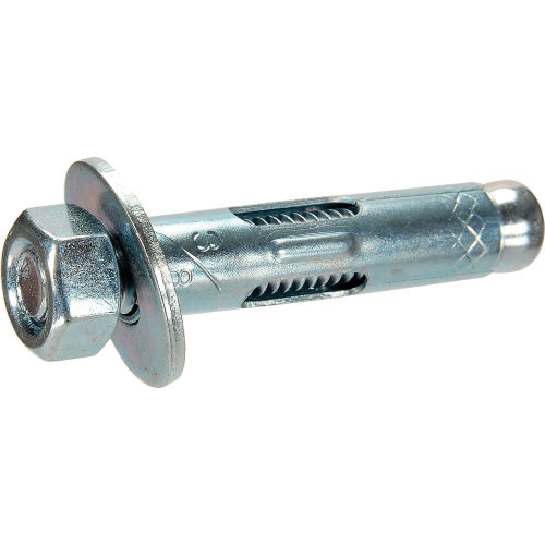 The best fasteners Zinc 50 3/8x1-7/8 Hex Nut Sleeve Anchors The best fasteners Zinc 50 3/8x1-7/8 Hex Nut Sleeve Anchors