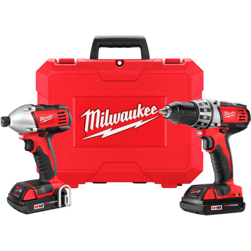 Details about   Milwaukee 2691-22 M18 18-Volt Cordless Power Lithium-Ion 2-Tool Kit GR 