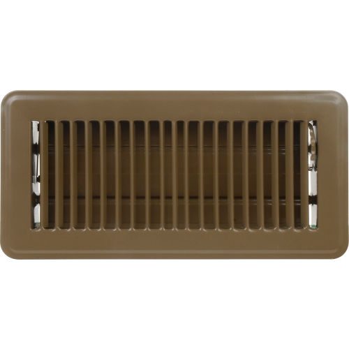 Ameriflow Floor Register 5 1 2 X 11 1 2 Pkg Qty 10 B287 Globalindustrial Com