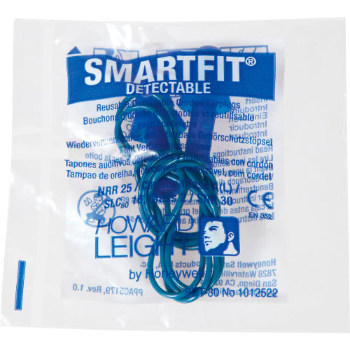 HOWARD LEIGHT SDT-30 SMARTFIT DETECTABLE REUSABLE METAL BAND EAR PLUGS 100 PAIRS 
