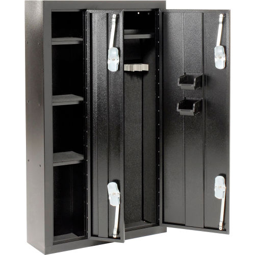 Safes Security Safes Gun Homak 8 Gun Double Door Steel