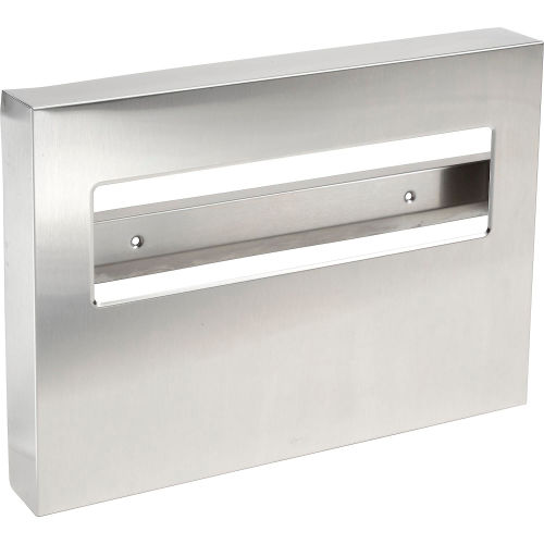 Satin Finish Pack of 3 15 3//4 x 2 x 11 Bobrick 221 Stainless Steel Toilet Seat Cover Dispenser