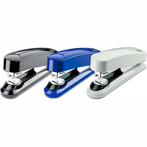 Gray Novus B4fc Compact Flat Clinch Stapler 020-1467 25 Yr Staple|Pin|Tack 50 Sheet Capacity German Engineered Steel Drive Warranty