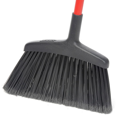  Commercial 15" Extra Wide Angle Industrial Broom Libman Red And Black 