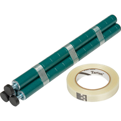Pack of 18 Rolls 3M Tartan Clear Filament Tape 1//2/" x 60 yard NEW Free Ship