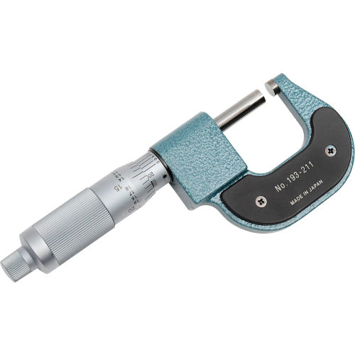 Mitutoyo 193-211 Mechanical DIGIT Outside Micrometer 0 to 1" Range Ratchet A208c for sale online 