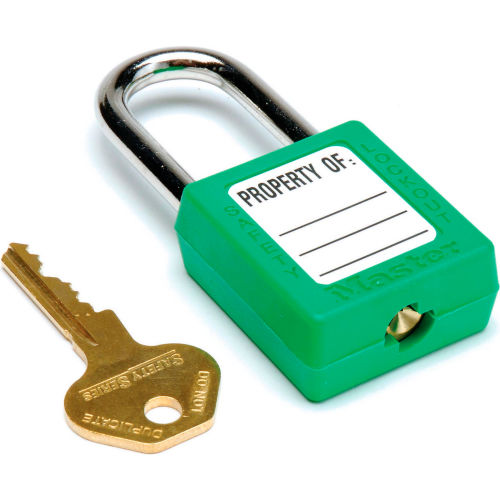 410GRN ZENEX LOCKOUT PADLOCK GREEN MASTER