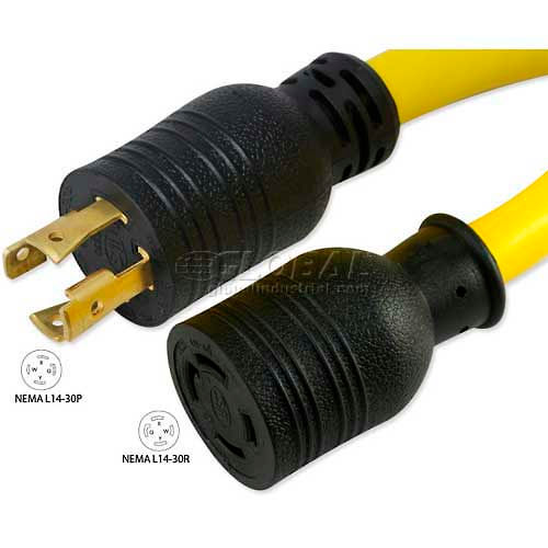 40ft Copper Wire Conntek 20601-040 L14-30 30 Amp Generator Extension Cord 