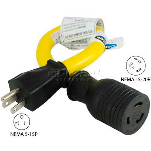 Light Industrial Equipment Tools Business Industrial 10ft Conntek Rul5pr 010 L5 3 Prong Amp Rubber Generator Extension Cord Isspol Org Ec