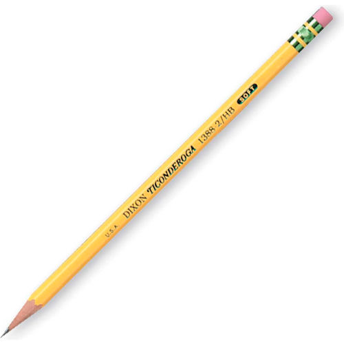 number 2 pencil