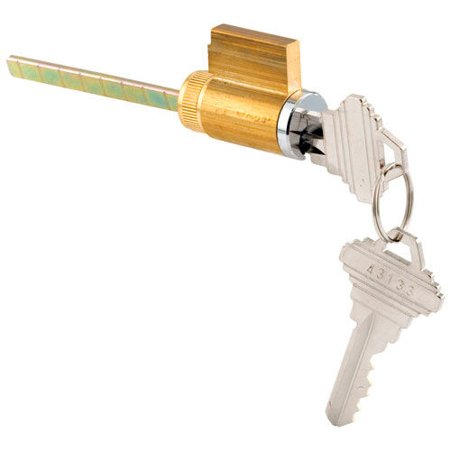Prime Line Sliding Door Cylinder Lock 5 Pin Tumbler Schlage Keyway E 2103 B2143948 Globalindustrial Com Prime Line Sliding Door Cylinder Lock, Champion Sliding Door Lock
