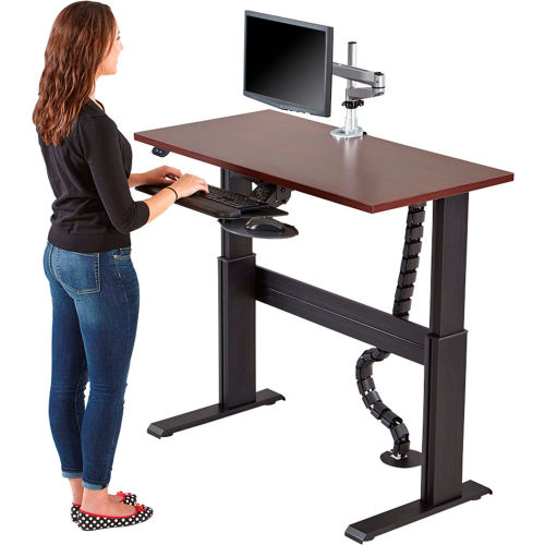 Desks Adjustable Standing Desks Rightangle 8482 Eficiente Lt