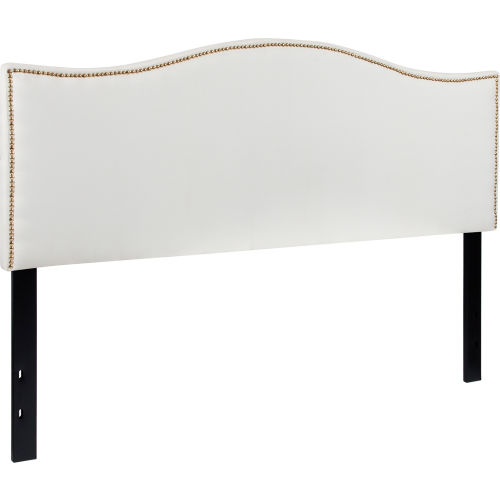 Flash Furniture Lexington Upholstered Full Size Headboard with Decorative Nail T