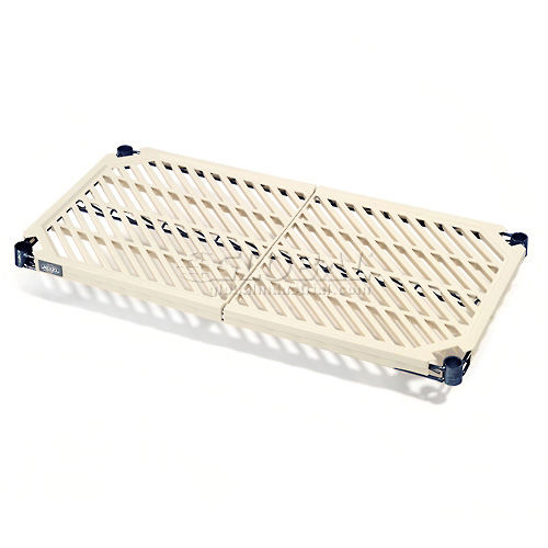 Nexel Vented Plastic Mat Shelf with Clips 30W x 24D
