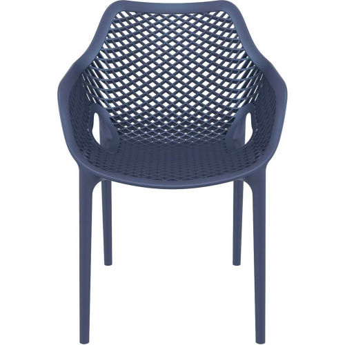 Siesta Air Xl Outdoor Dining Arm Chair, Dining Arm Chair Dimensions
