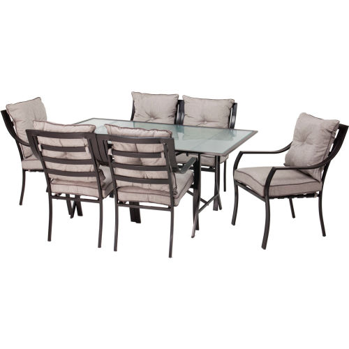 Outdoor Furniture Equipment Patio Furniture Sets Hanover Lavallette 7 Piece Outdoor Dining Set B1764580 Globalindustrial Com