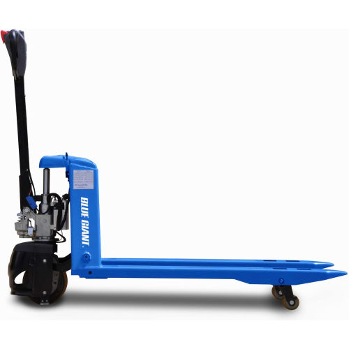 Blue Giant Sepj 33 Semi Electric Powered Pallet Jack Truck 3300 Lb Capacity B Globalindustrial Com