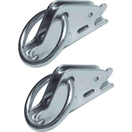 Tie Downs 12-Pack E Track Tiedown Attachment Fitting 5,000 lb Capacity O-ring Tie Downs 12-Pack E Track Tiedown Attachment Fitting 5,000 lb Capacity O-ring