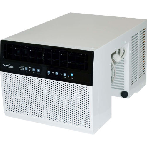 Soleus Air Saddle Window Air Conditioner 6200 Btu Cool Only Energy Star 115v B2349681 Globalindustrial Com