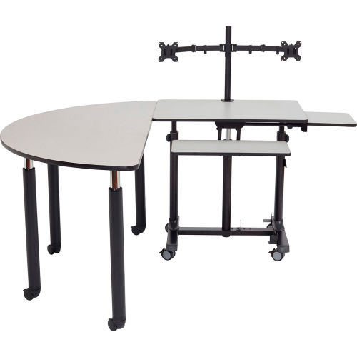 Desks Adjustable Standing Desks Nps 174 Sit Stand