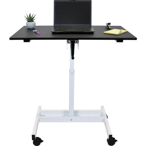 Desks Adjustable Standing Desks Luxor Stand Up Desk Crank