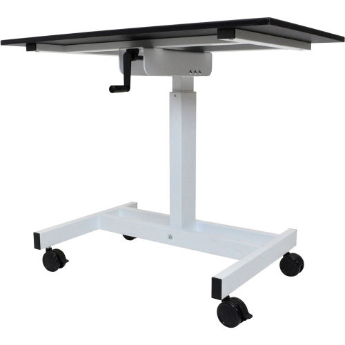 Desks Adjule Standing Luxor Stand Up Desk Crank Standing Desks Luxor Stand Up Desk