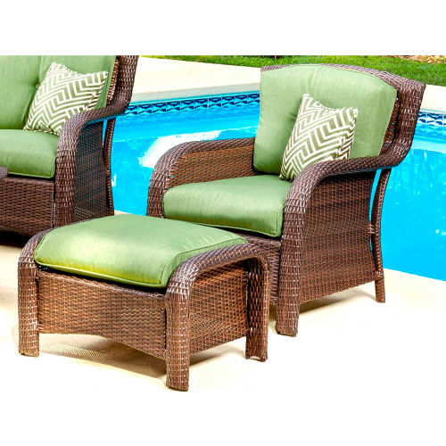 Outdoor Furniture Equipment Patio Furniture Sets Hanover Strathmere 6 Piece Outdoor Wicker Patio Set B1764570 Globalindustrial Com