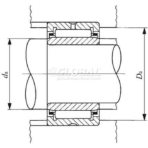TAF10012036 IKO Machined Needle Roller Bearings TAF10012036 IKO Machined Needle Roller Bearings