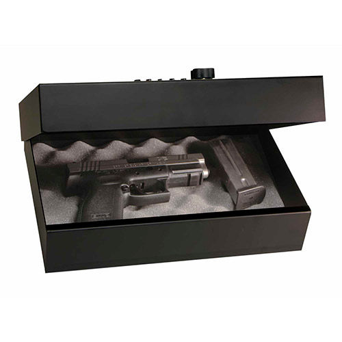 Details about   V-line 2912-S FBLK Pistol Case Flat Black Tactical Top Draw Model 
