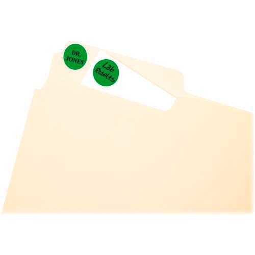 3//4in dia Sold as 1008 Each 1008//Pack Print or Write Removable Color-Coding Labels Light Blue