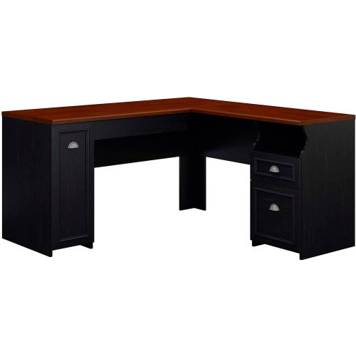 Desks Office Collections Bush Furniture L Desk Antique Black