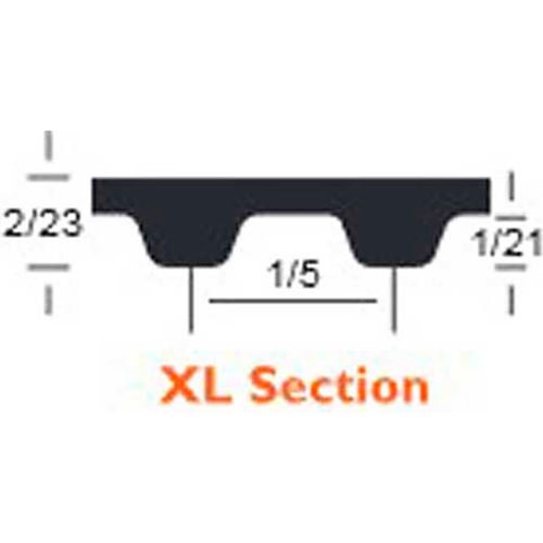 Standard Timing Belt 2 X 10 T50 Trapezoidal PIX 100XL200 Pack Of 5 XL Standard Timing Belt 2 X 10 T50 Trapezoidal PIX 100XL200 Pack Of 5 XL