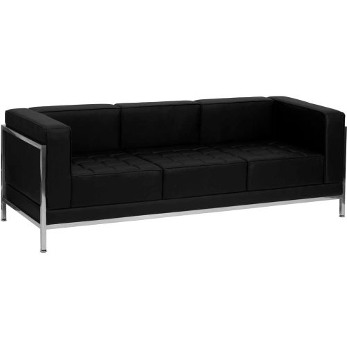 Reception Furniture Seating Flash Reception Furniture Seating Flash Contemporary Modular Lounge Sofa Leather Black Hercules Imagination Series B2256241