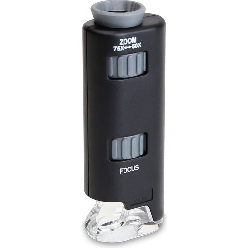 Carson MicroBrite Plus 60x-120x LED Lighted Pocket Microscope MM-300 
